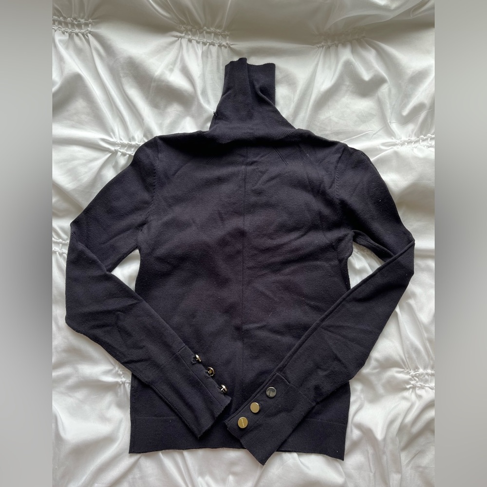 Marciano Navy Blue Long Sleeve Turtleneck